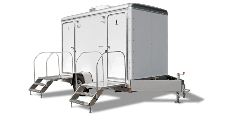 Luxury Restroom Trailer Rentals Burlington NC
